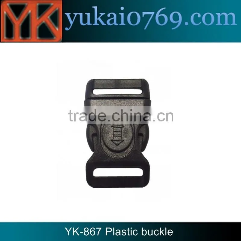 Yukai fashion plastic paracord buckle/plastic buckle for 25 mm webbing