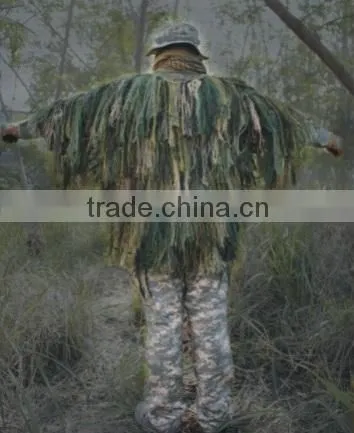 Taiwan-made Polyester Military/War Game Half-covered Ghilles Suit