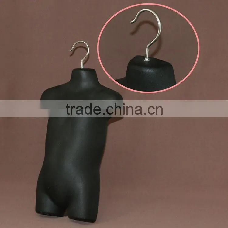 Plastic children/kids form hanging display torso mannequin