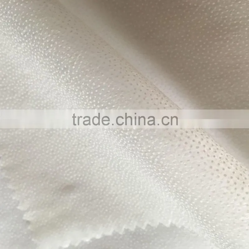 Nonwoven fusible interling fabric 8525 China wholesale factory price interlining fabric