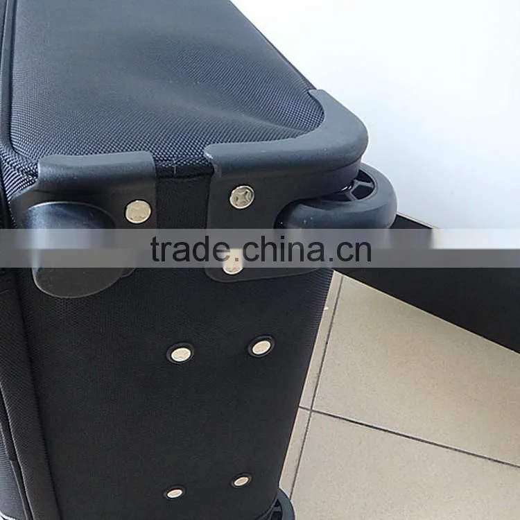 Cheep 1680D oxford 2 caster wheels laptop luggage
