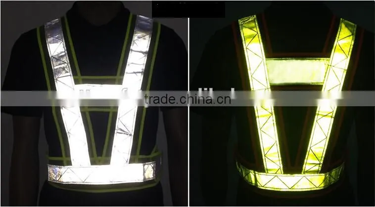 polyester high visible reflective vest safety products for cars