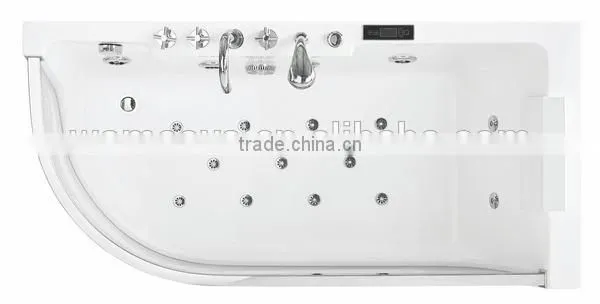 2016 Hotsale Bathtub Bathroom whirlpool massage bathtub for hotel Q323
