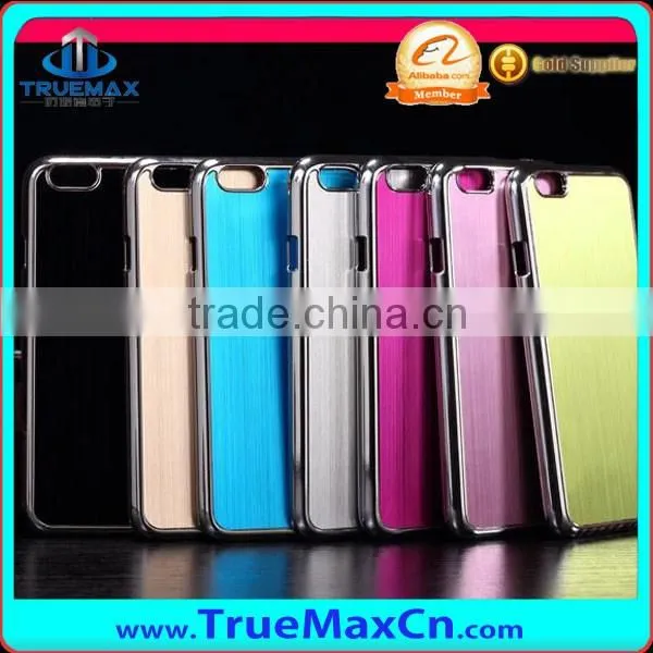 2016 Hot sale Mirror Metal PC Case for iPhone 6, PC Cover for iPhone 6S