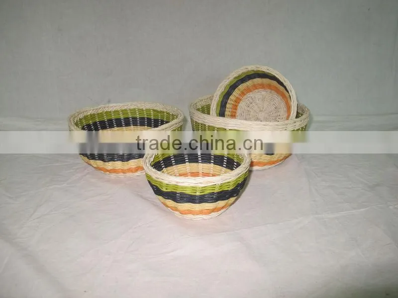 2015 New Product Rectangle Water Hyacinth Basket for Home Decoration and Furniture
