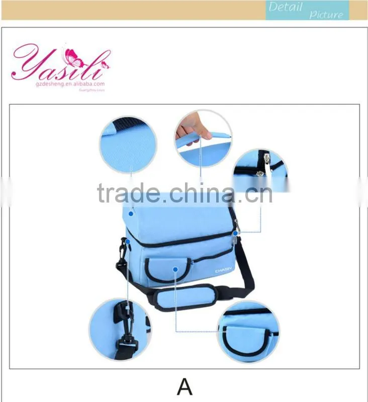 PU leather cooler bag