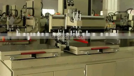 2 workstation screen printing machine for PCB/pvc