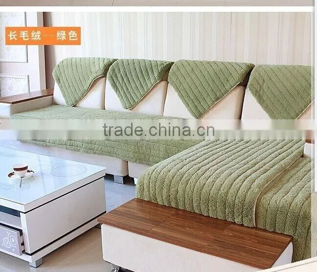Long microfleecefabric sofa cover