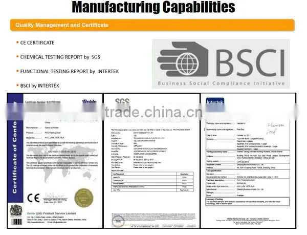 Pvc furniture series for the pvc follding door
