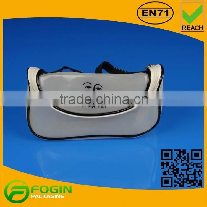 pvc ziplock custom printing cosmetic bag packaging