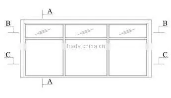 ALUMINUM COMPARTMENT PANEL TK80
