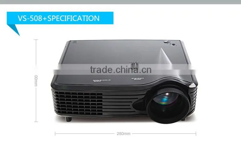 Daylight Projector 8000:1 Contrast Ratio 2000 Lumens led projector