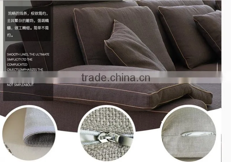 Jan Austin Round Pillow available Fabric solid wood down construction sofa set