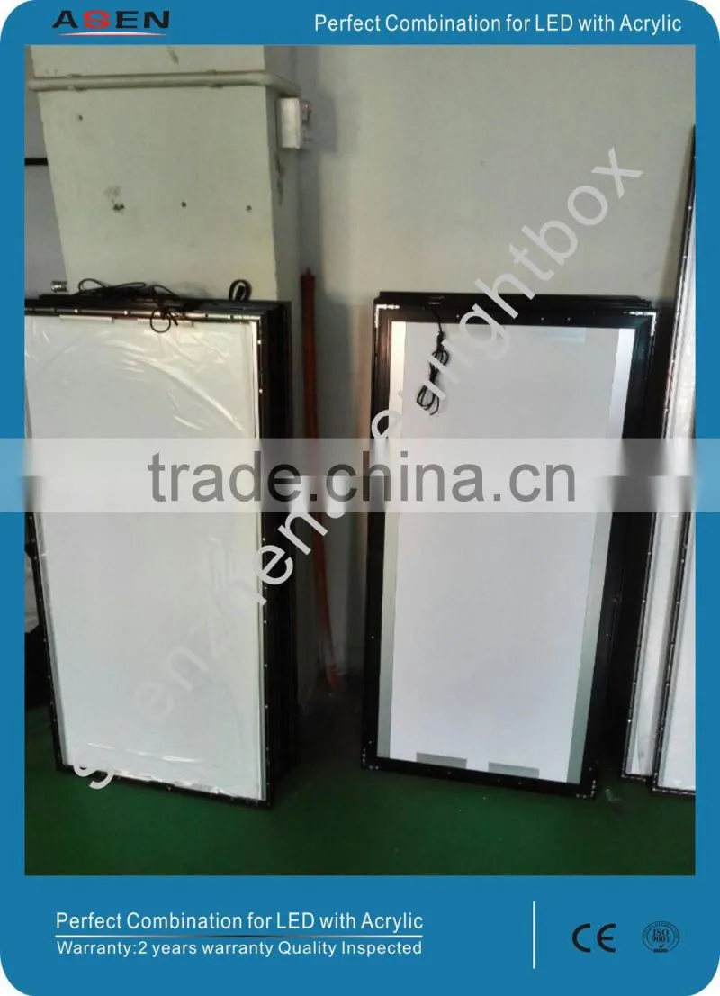 A0 Illuminated Magnetic Advertising Magnetic Light Box