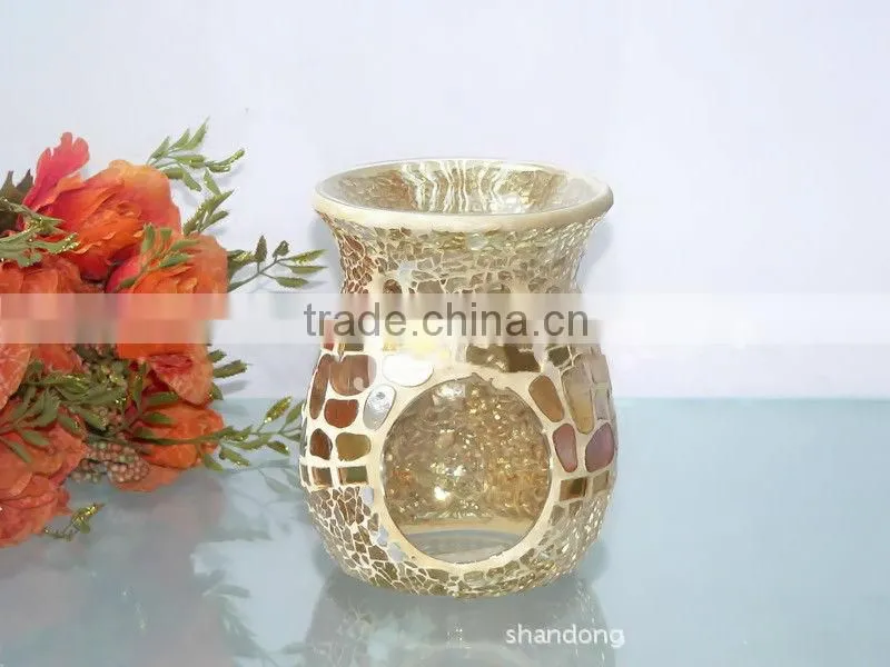 Mosaic glass oil burner Incense burner aroma furnace wholesale