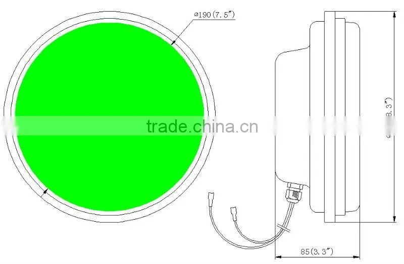 Led traffic lamp-200mm LED arrow lamp