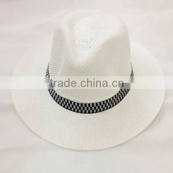 Hot Sale White Cowboy Straw Hat