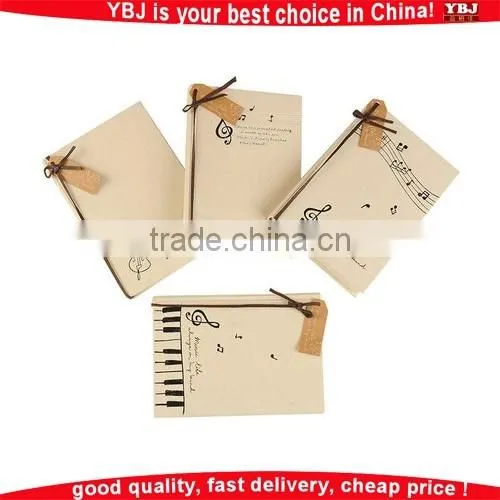 OEM custom kraft paper notebook kraft paper blank notebook brown paper notebook