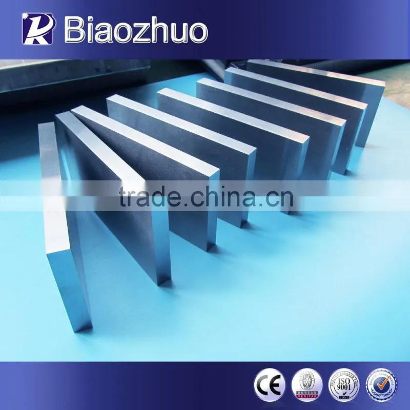 High purity tungsten carbide wear blocks for molds and wear parts