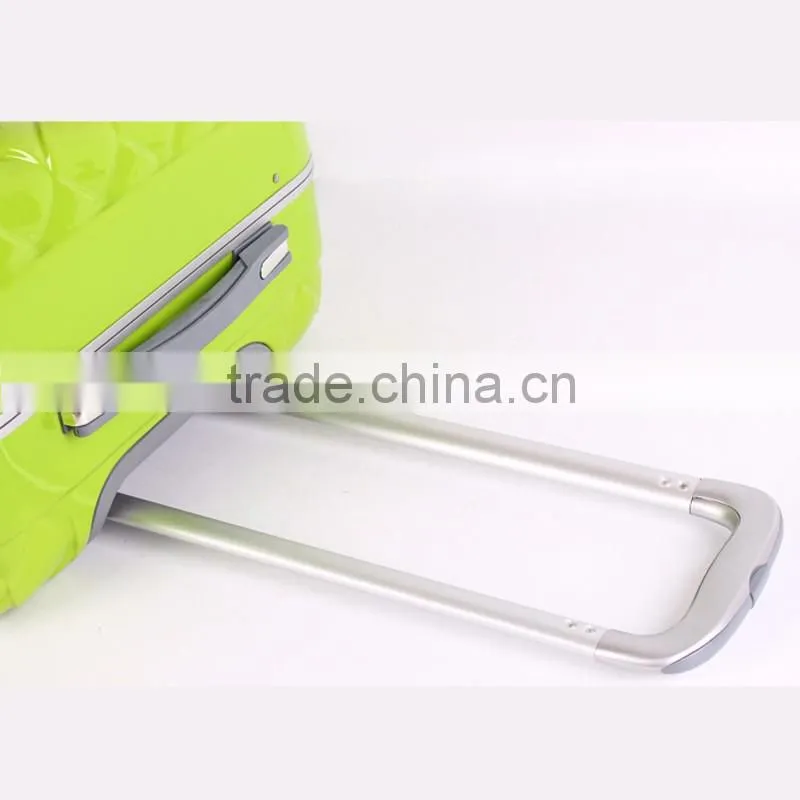 Green Arabesquitic Eminent Luggage Polycarbonate Trolley Luggage