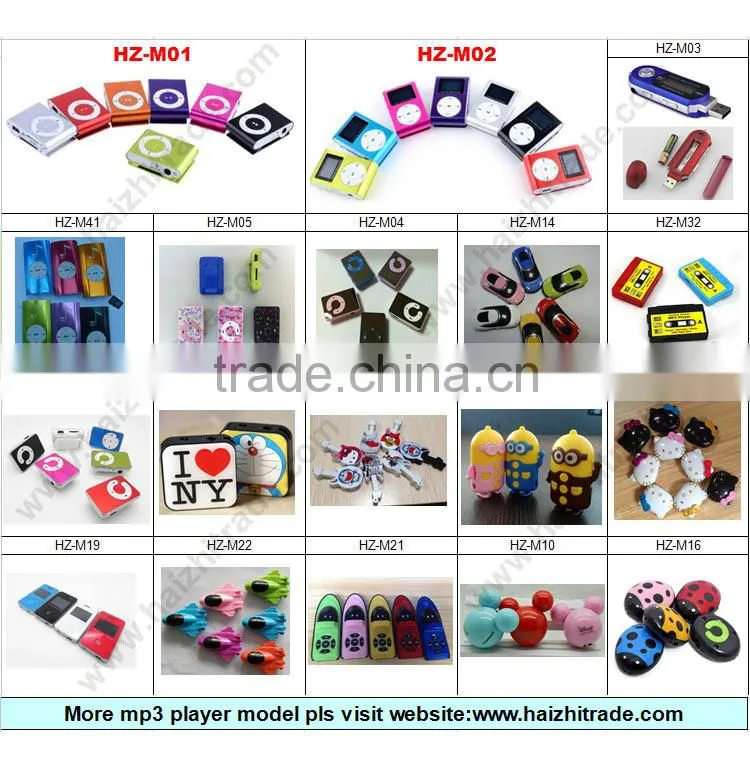 New bulk wireless headset earphone headphone sport mp3 player with FM radio