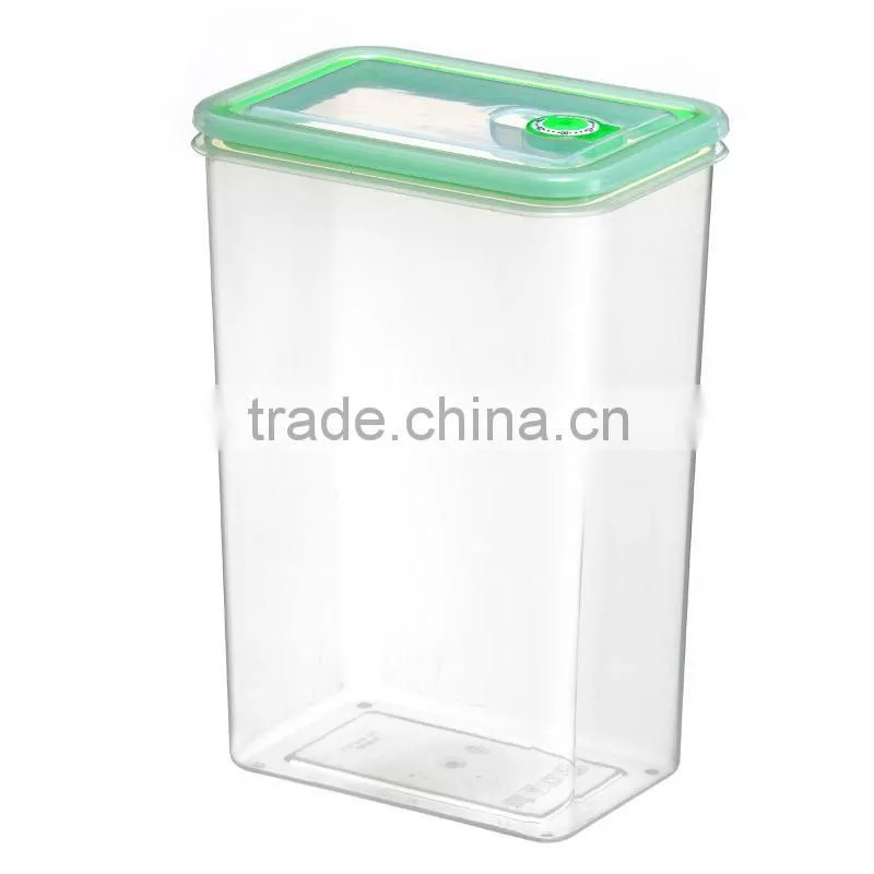 PP transparent airtight food storage container