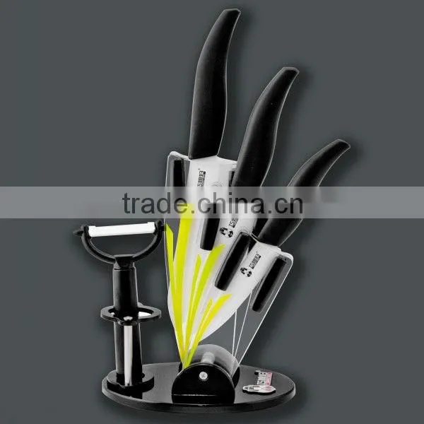 Ergonomic handle design high quality ceramic knife