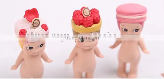 OEM 3D (3-28'')PVC cute cartoon kids dolls/anime plastic kid dolls/plastic baby dolls