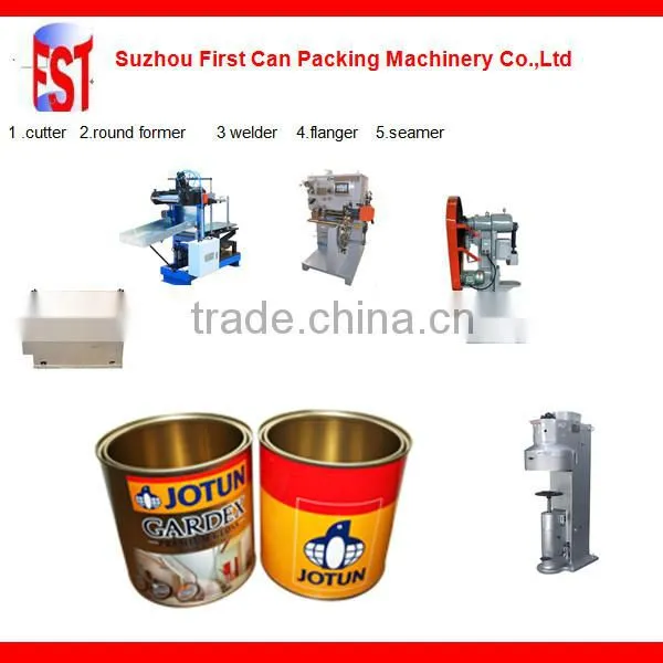 Olive oil tin can production line equipment