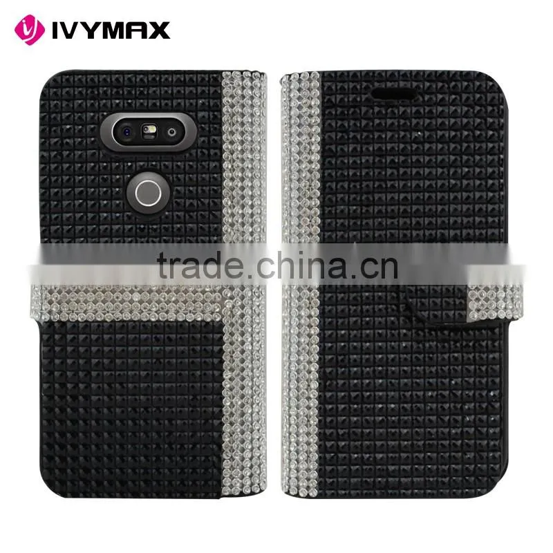 New arrival PU mobile phone cover case for LG G5