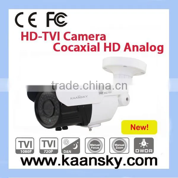 2015 New IR Day and Night vision tvi cctv camera with 2mp 1080P high resolution