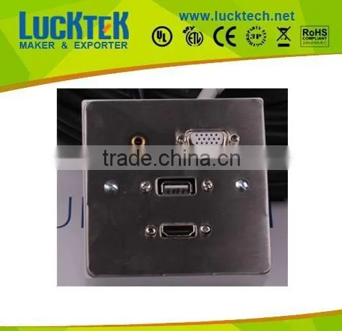 SVGA VIDEO USB 3.5MM audio wall plate socket outlets