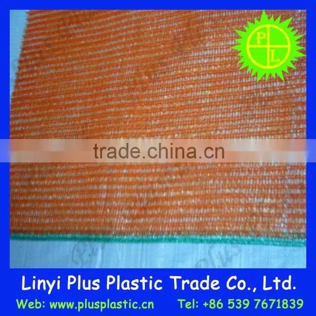 PE raschel mesh bag roll packing garlic mesh bag