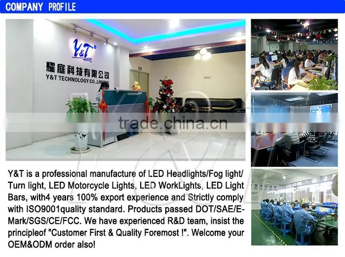 Good quality flood spot beam 6000k led bar headlights