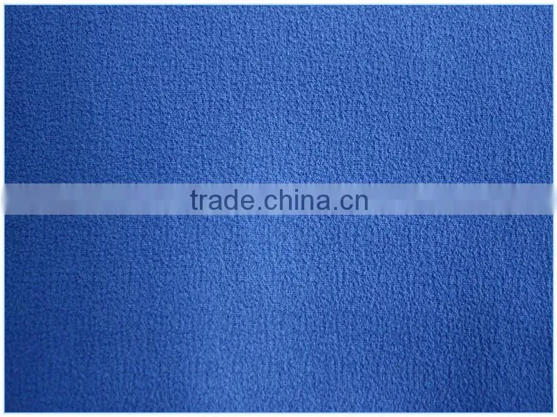 high quality 100% polyester linen look fabric
