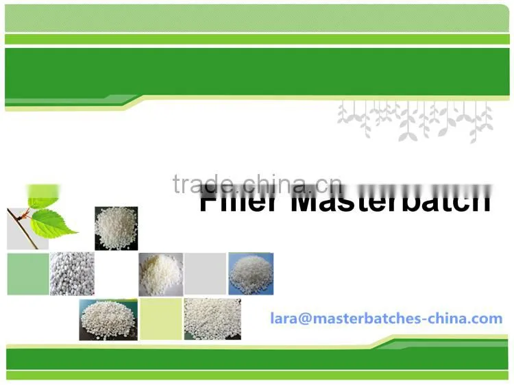 CaCO3 filler masterbatch (calcium carbonate filler masterbatch) for plastic products