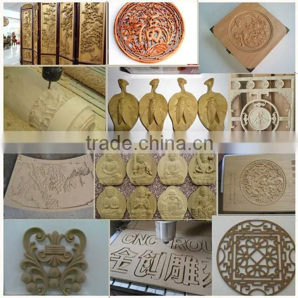 CNC Carving Machine With 2 Air Cooling Spindles/Vacuum Table/DSP Control ZK-1325-2