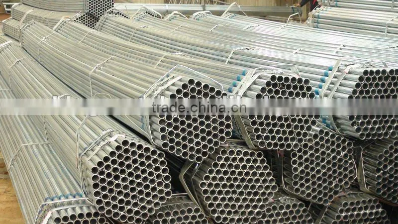 ASTM A500 GR,B galvanized rectangular steel pipe price list