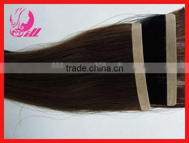 Top Quality tape pu skin weft virgin brazilian hair skin hair weft pu tape hair extension