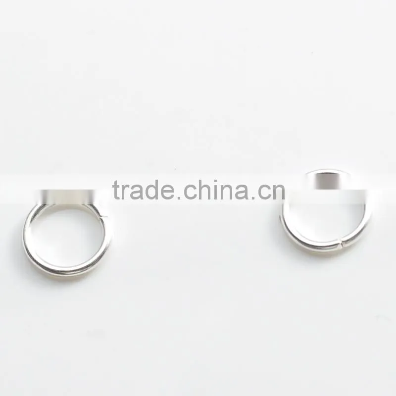 Silver 6mm Open Jump Rings Charm Connector Bracelet/Necklace Jewelry Findings