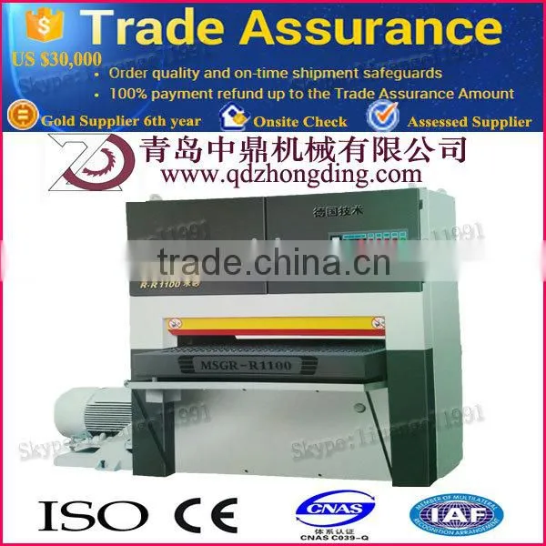 plywood door heavy duty wide belt sanding machine
