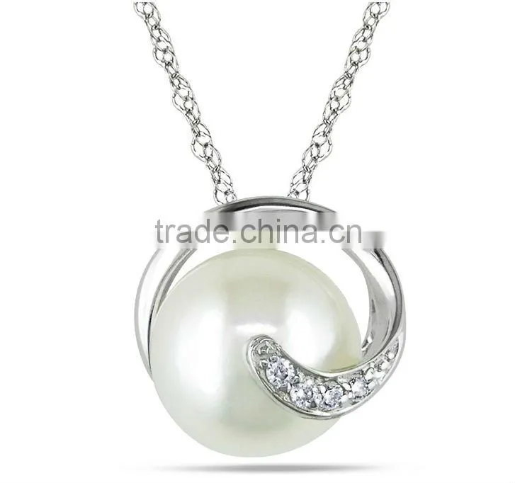 Two tone Color pendant 925 sterling silver necklace jewelry