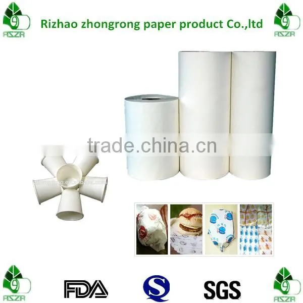 food grade pe coated paper