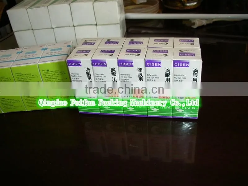 automatic BOPP box cellophane overwrapping machine