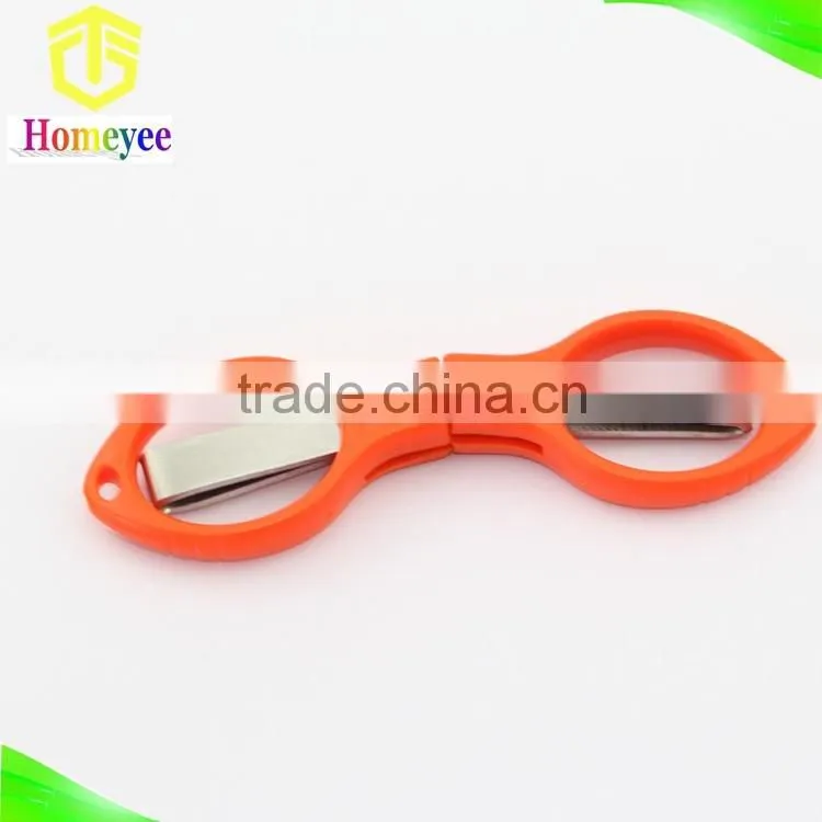 Stainless Steel Folding Scissor with Plastic Handle