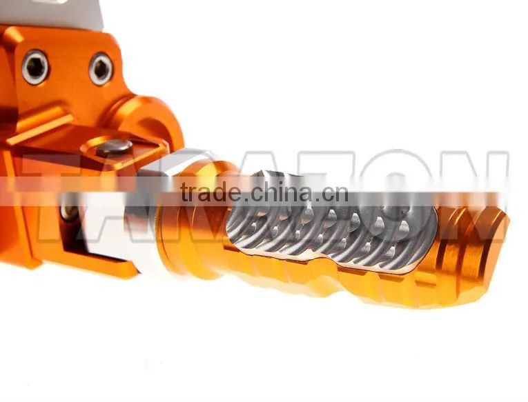 Motorcycle racing bike CNC aluminum adjustable rearsets