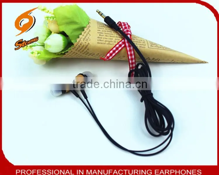 Hot SaleWooden Earphones ,Custom Earphones In Bulk,