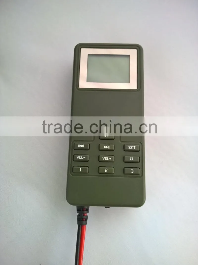 MP3 bird callers hunting bird mp3 player with timer on/off