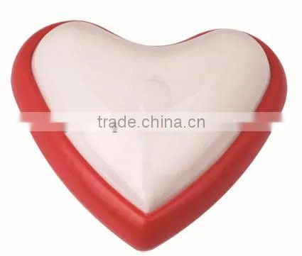 heart shape push night lamp bedroom touch night lamp