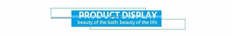 Acrylic color composite freestanding bathtub 5 people spa tub